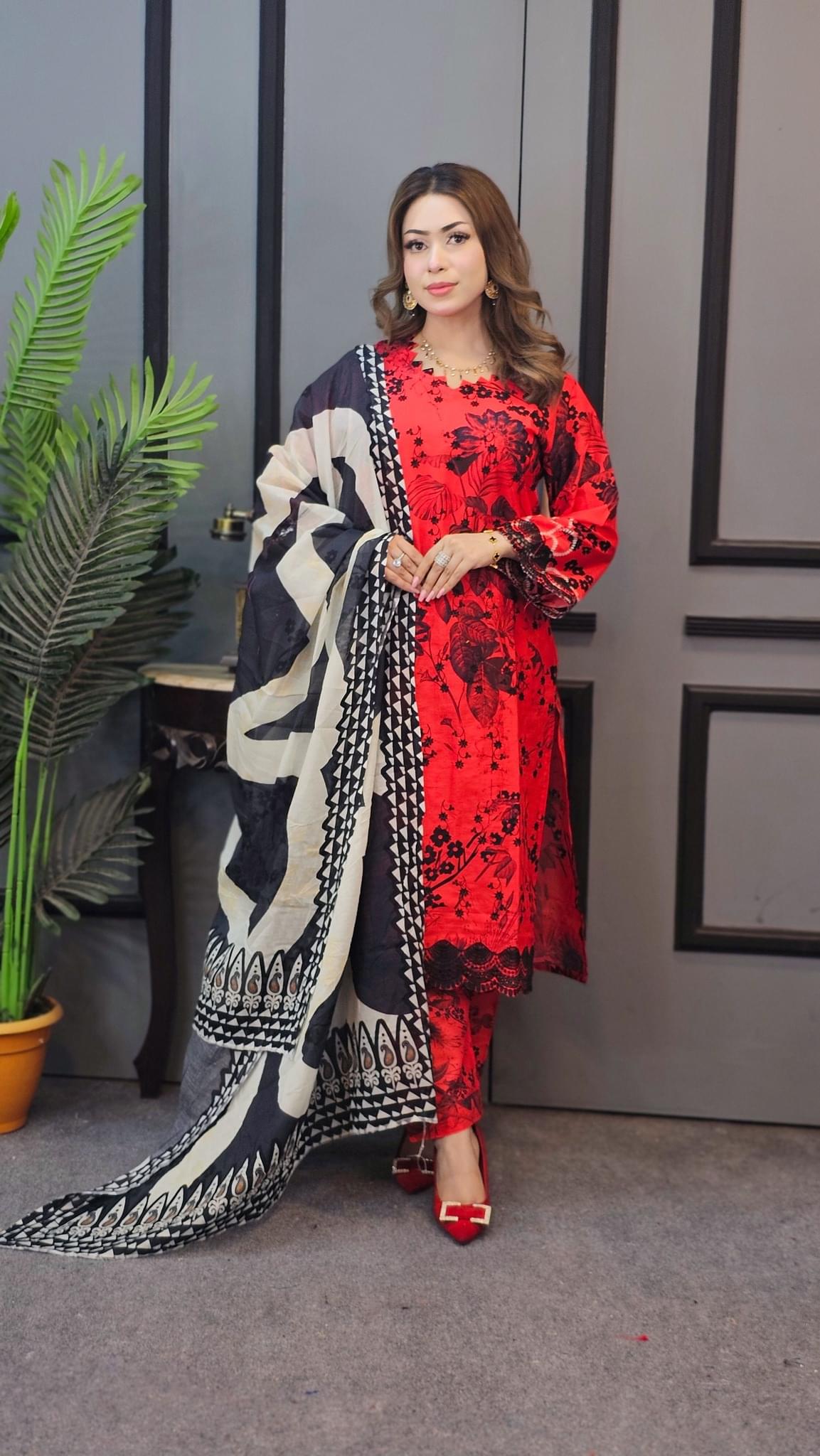 Cotton Three Piece Set - Image 3