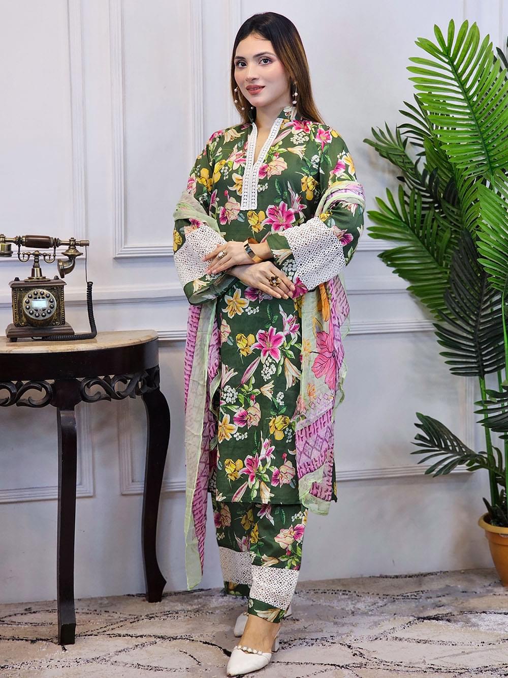Inspired Pakistani Dress Stitched - Image 7